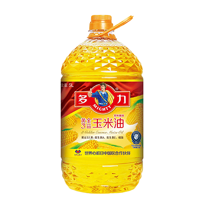  多(duō)力黃金3益玉米油5L